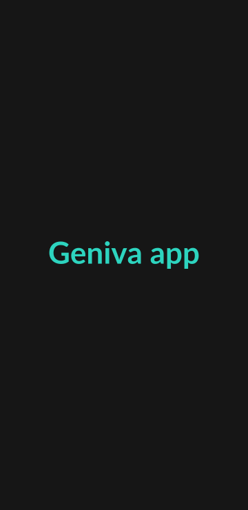 The Geniva app